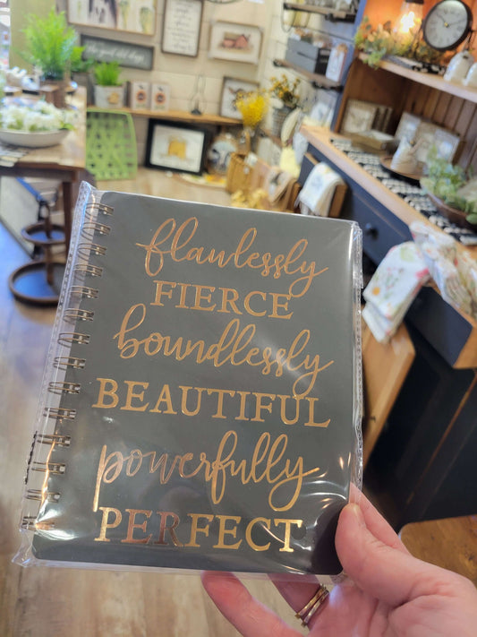 Flawlessly Beautiful Spiral Notebook