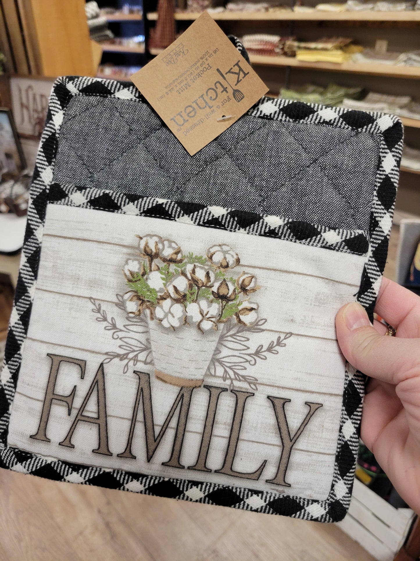 Pocket Potholder: Family