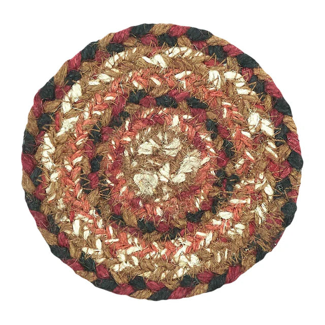 Ginger Spice Jute Coaster