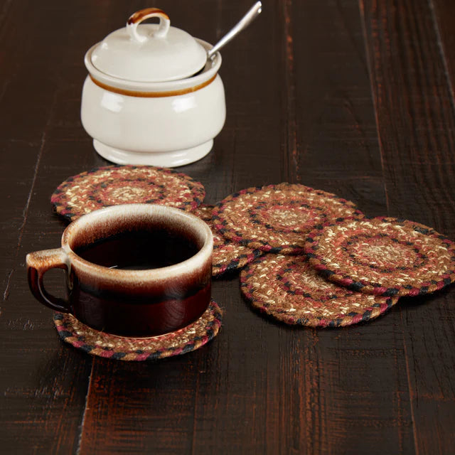 Ginger Spice Jute Coaster