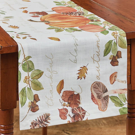 Essence Of Fall Table Runner 36" L