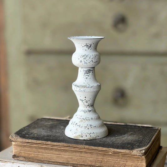 5.5" Alette Candle Holder-Cream