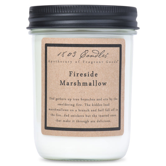 1803 Candle Jar, Fireside Marshmallow