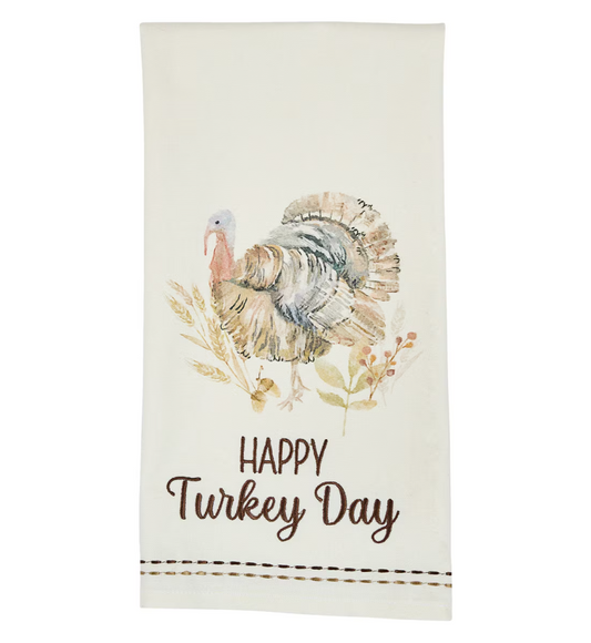 Happy Turkey Day Dishtowel