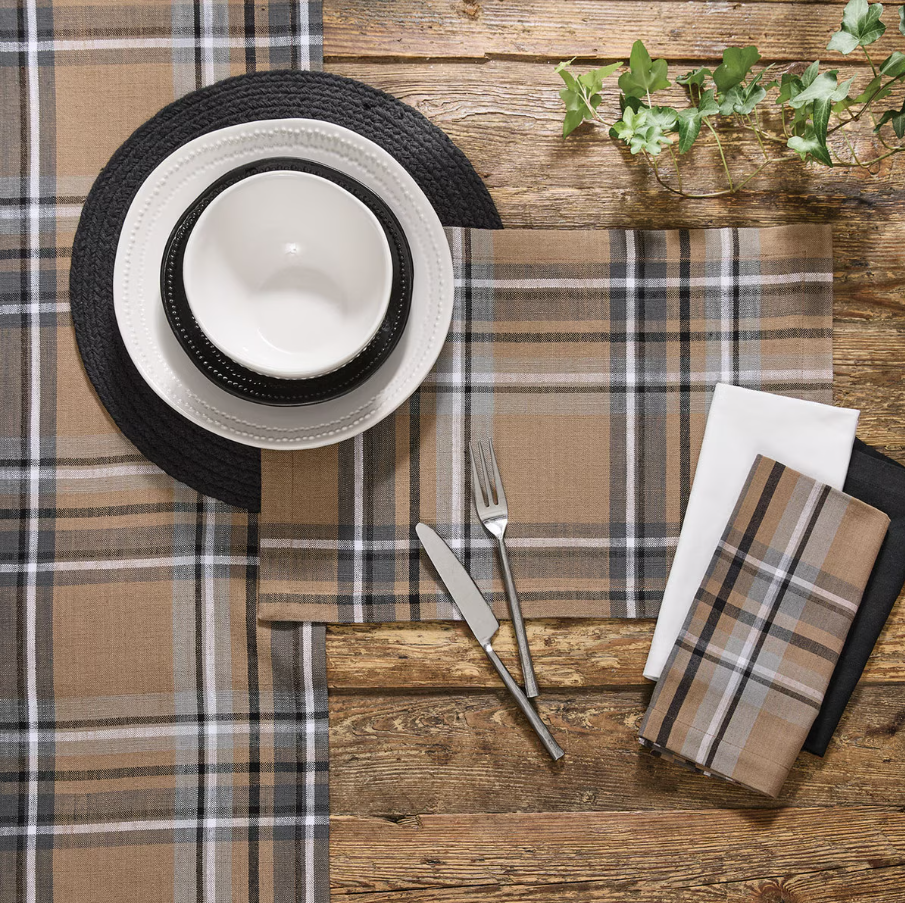 Chestnut Plaid Placemat