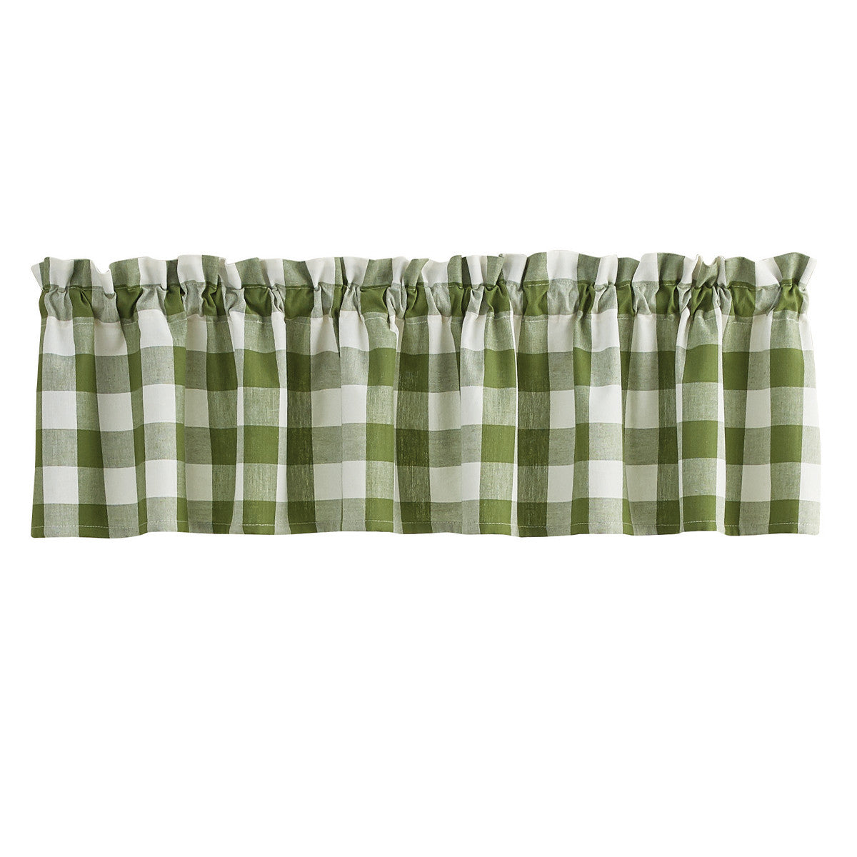 Wicklow Check Sage Valance