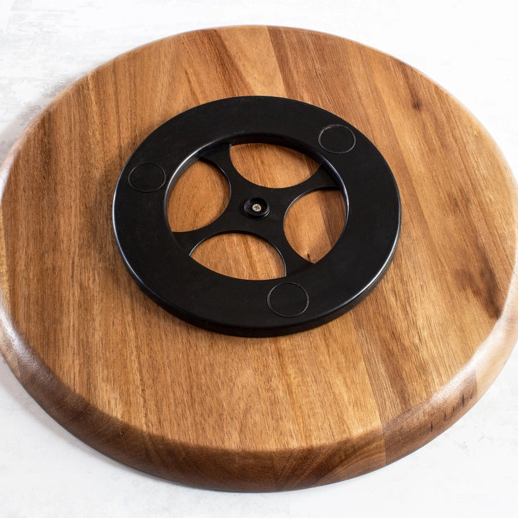 Acacia Wood Lazy Susan Turntable