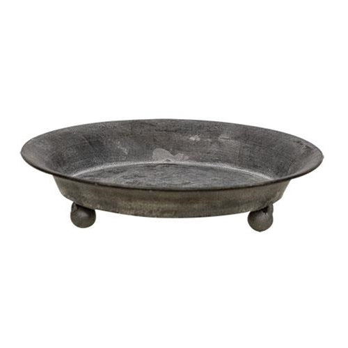 Footed Candle Pan