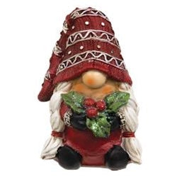 Holiday Gnome Statue